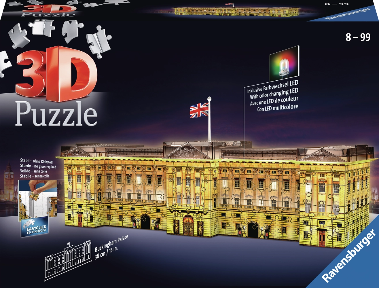 Buckingham Palace bei Nacht