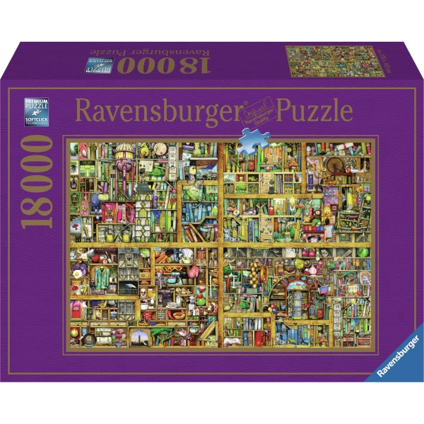 Magisches Bücherregal XXL - 18000 Teile Puzzle