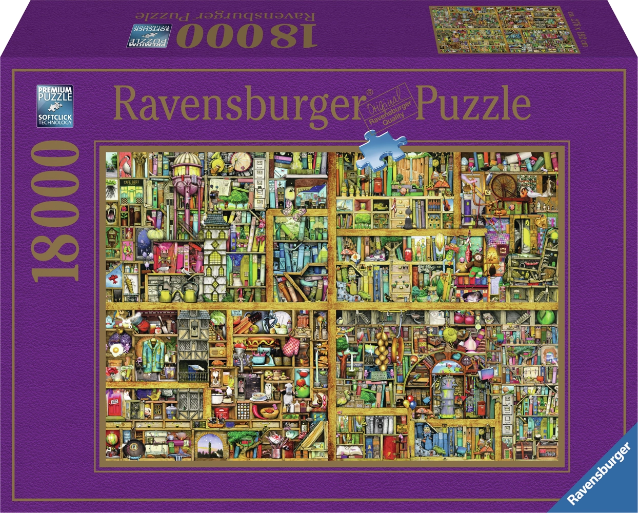 Magisches Bücherregal XXL - 18000 Teile Puzzle
