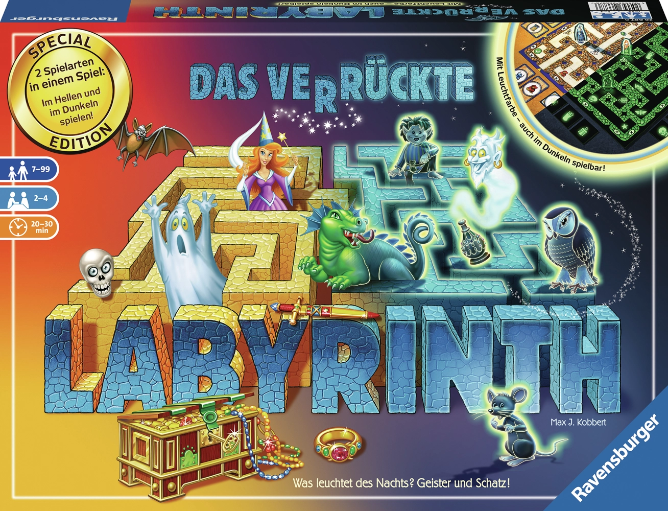 Das verrückte Labyrinth - Jubiläumsausgabe Glow in the Dark