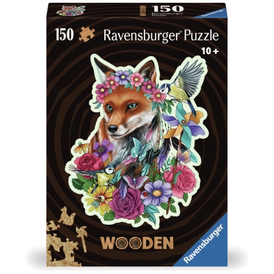 Holzpuzzle - Bunter Fuchs