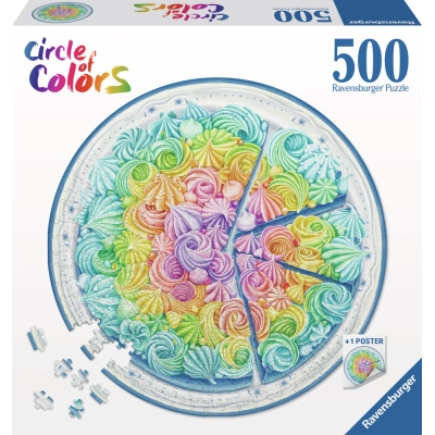 Circle of Colors -  Rainbow Cake