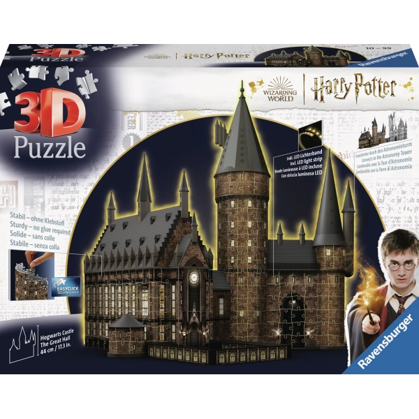 3D Puzzle - Hogwarts Grosse Halle (Night Edition)