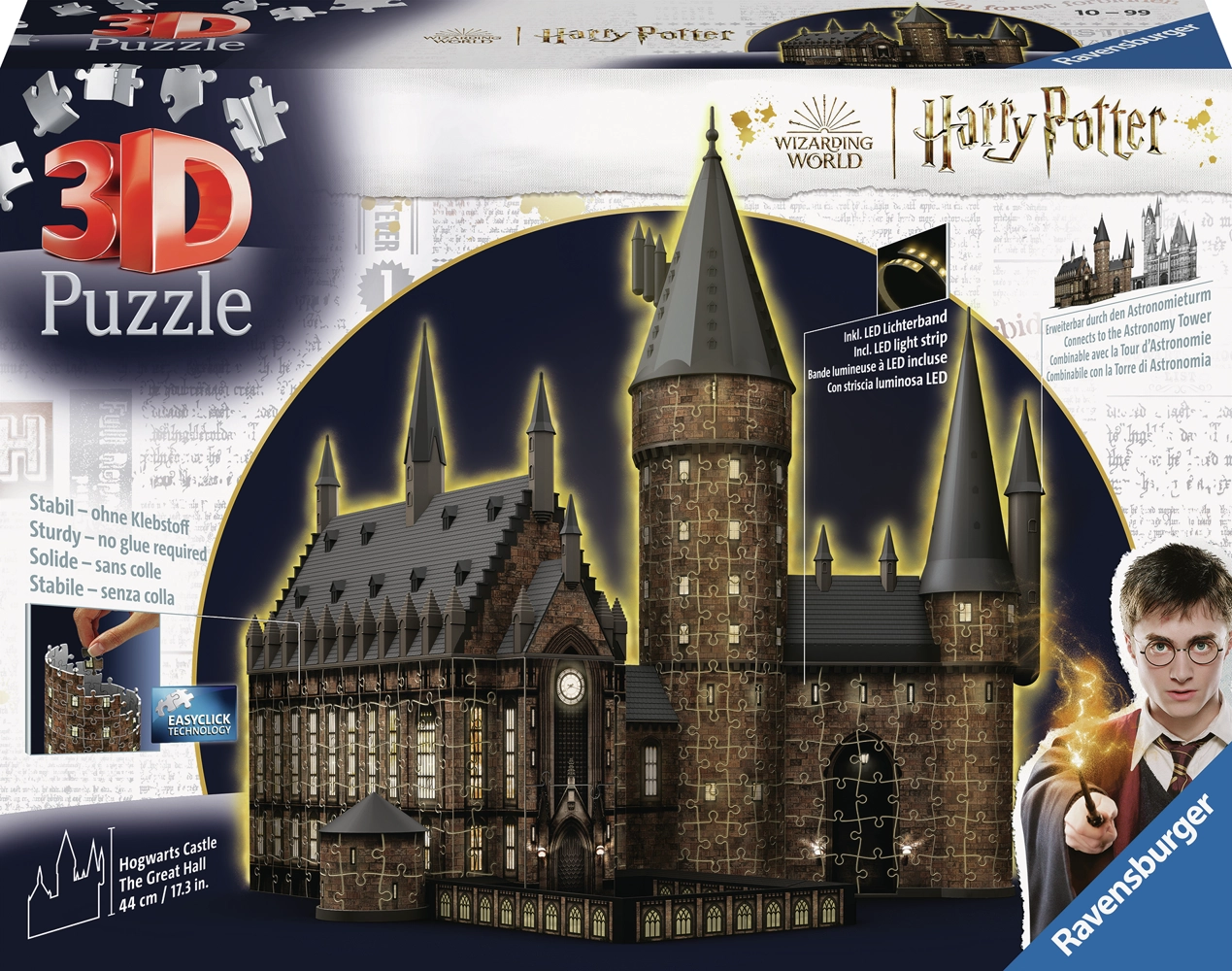 3D Puzzle - Hogwarts Grosse Halle (Night Edition)