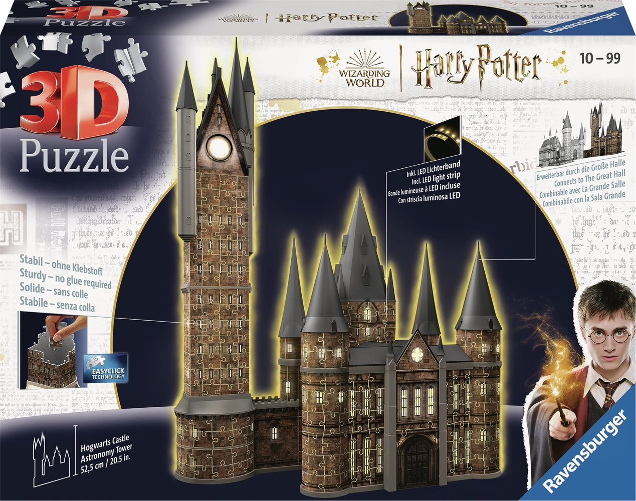 3D Puzzle - Hogwarts Astronomieturm (Night Edition)