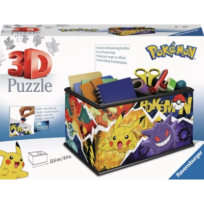 3D Puzzle - Aufbewahrungsbox Pokémon