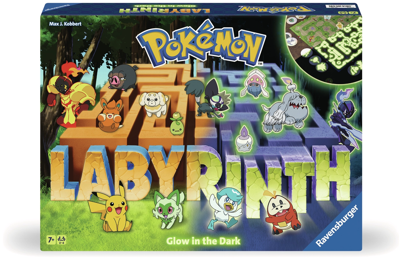 Pokémon Labyrinth - Glow in the Dark - DE/FR/IT/EN
