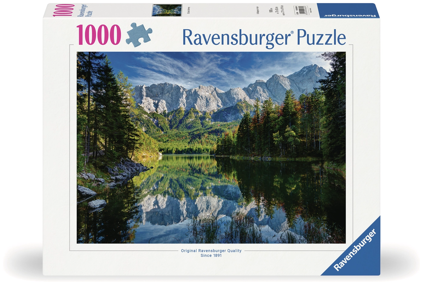 Eibsee mit Wettersteingebirge