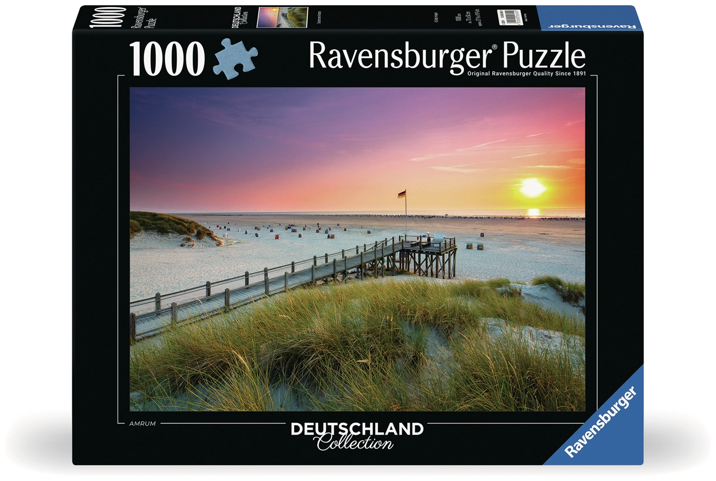Sonnenuntergang über Amrum - Deutschland Collection