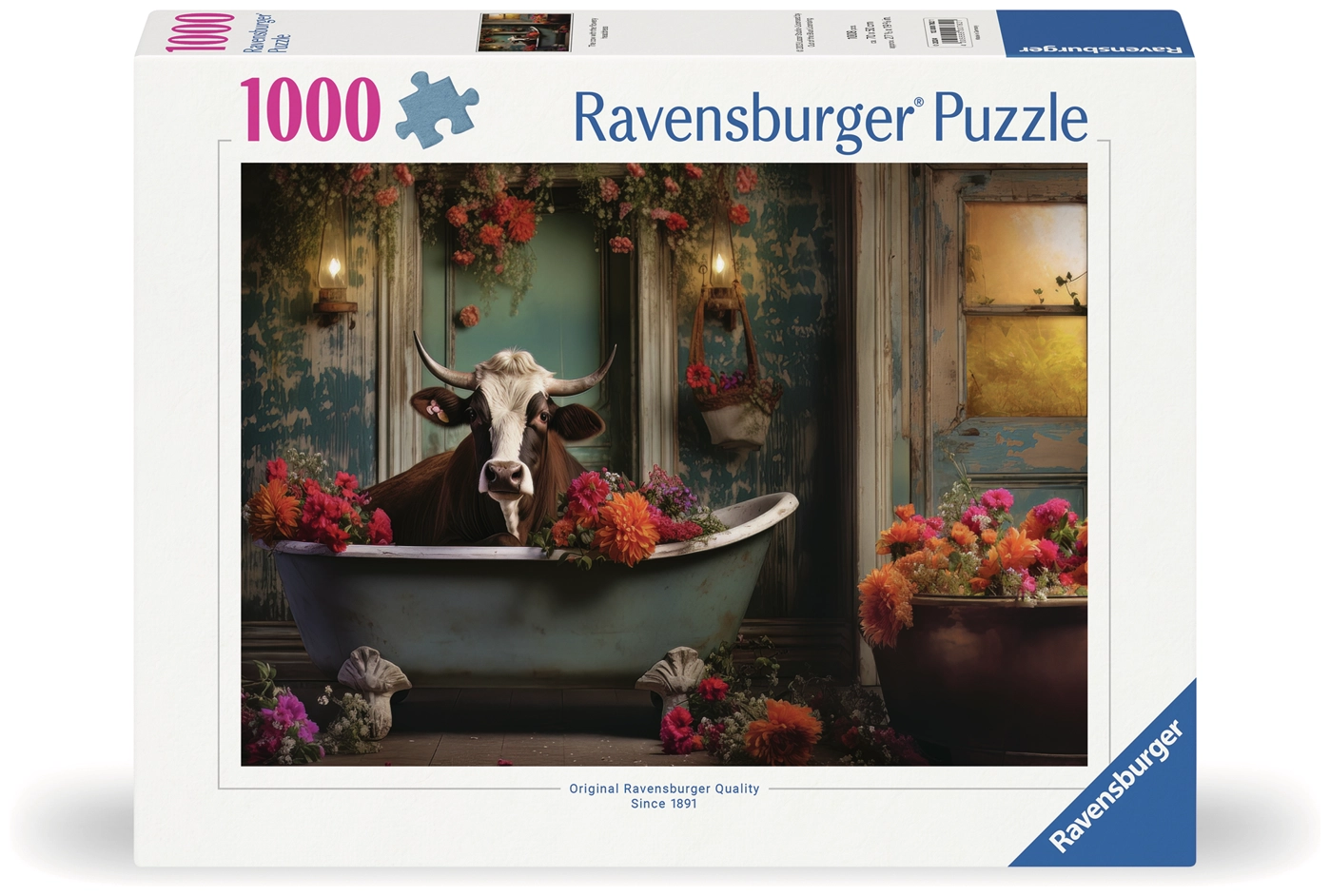 Die Kuh in der Badewanne