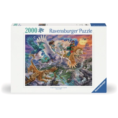 Auf dem Pegasus durch die Lüfte