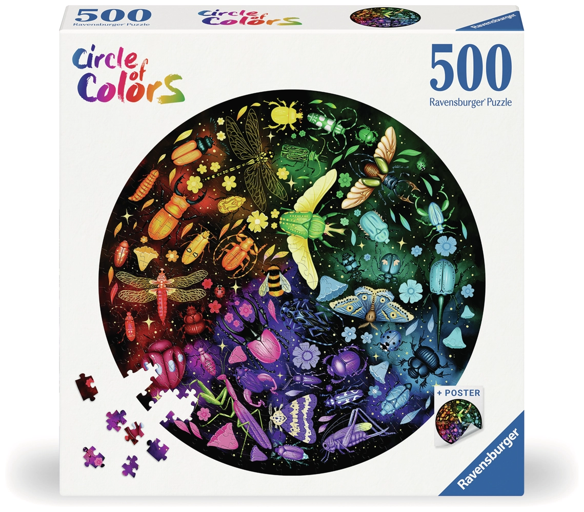 Circle of colors - Insects