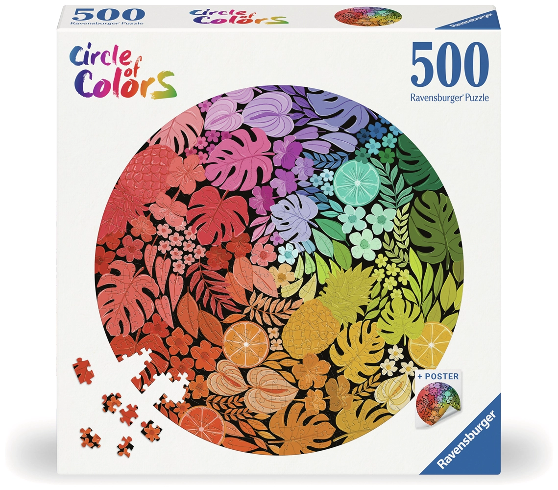 Circle of colors -Tropical