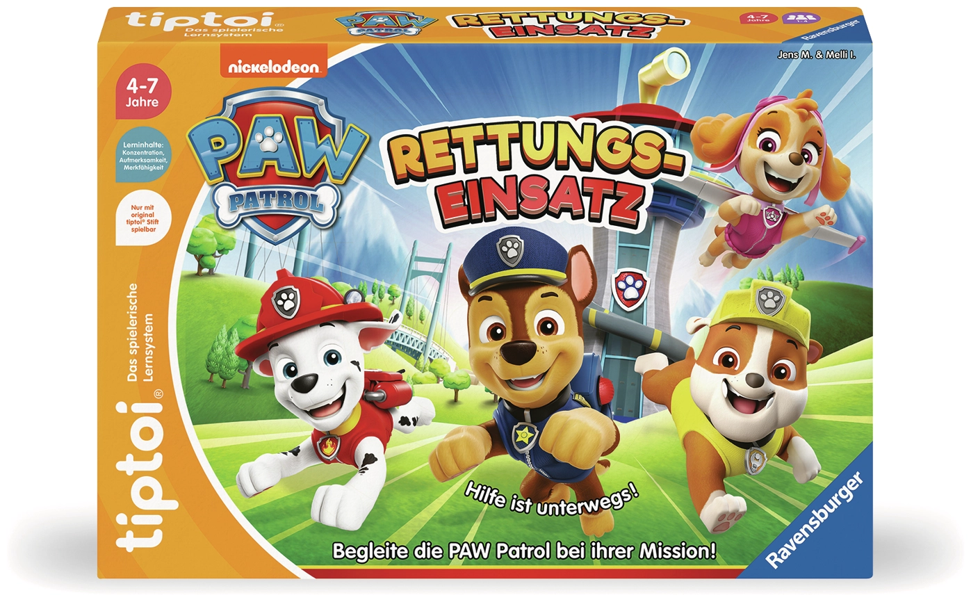 Tiptoi Paw Patrol Rettungseinsatz