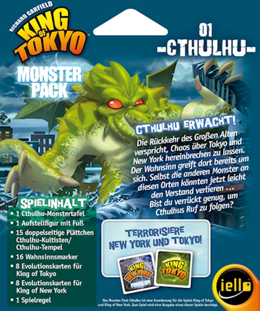 King of Tokyo - Monster Pack: Cthulhu - Erweiterung