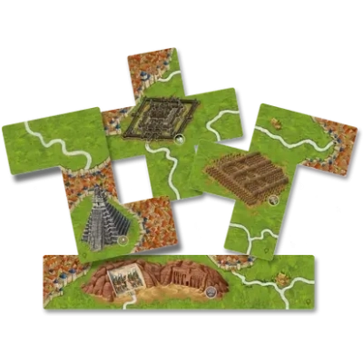 Carcassonne | Die Wunder der Menschheit II - Zusatzplättchen