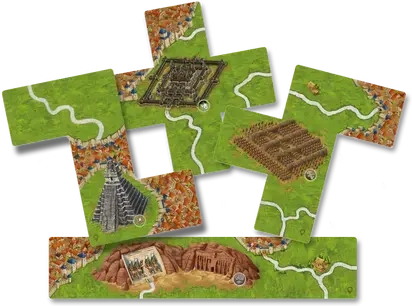 Carcassonne | Die Wunder der Menschheit II - Zusatzplättchen