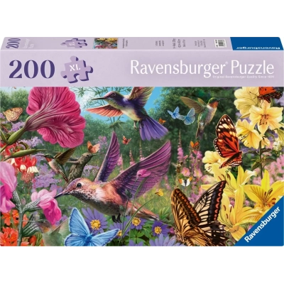 Kolibris + Schmetterlinge