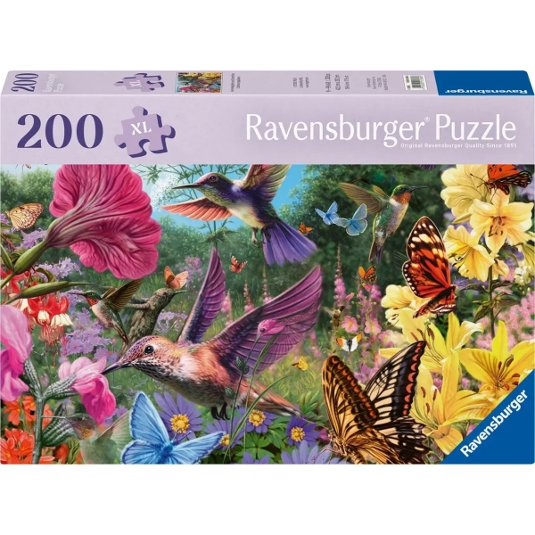 Kolibris + Schmetterlinge