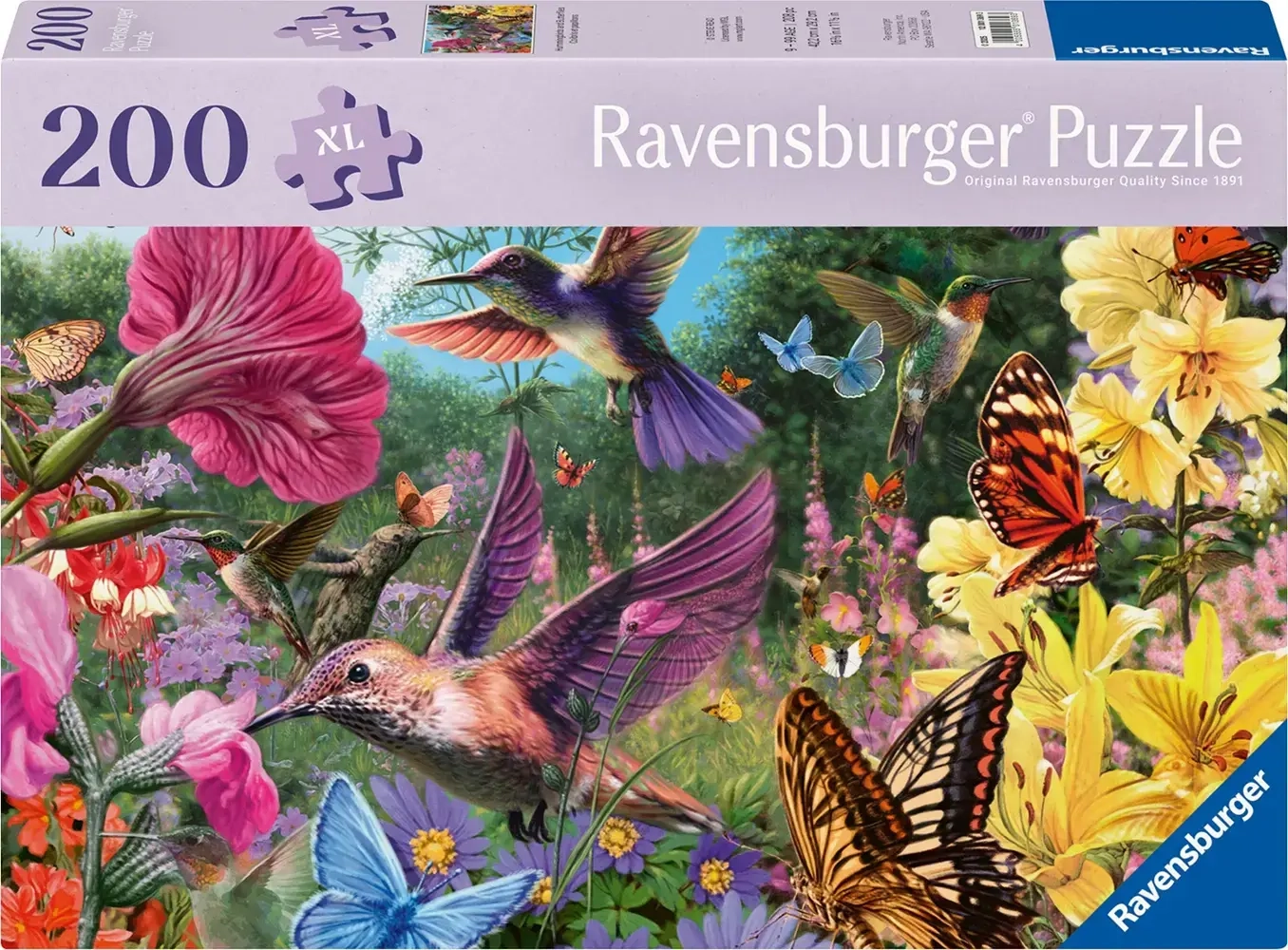 Kolibris + Schmetterlinge