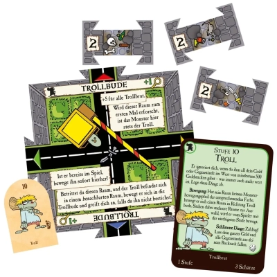 Munchkin Quest 2 - Sondertableau: Troll - Mini Erweiterung