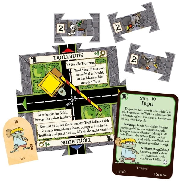 Munchkin Quest 2 - Sondertableau: Troll - Mini Erweiterung