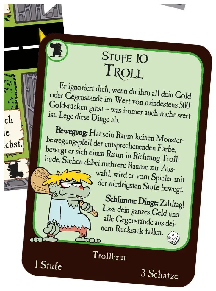 Munchkin Quest 2 - Sondertableau: Troll - Mini Erweiterung