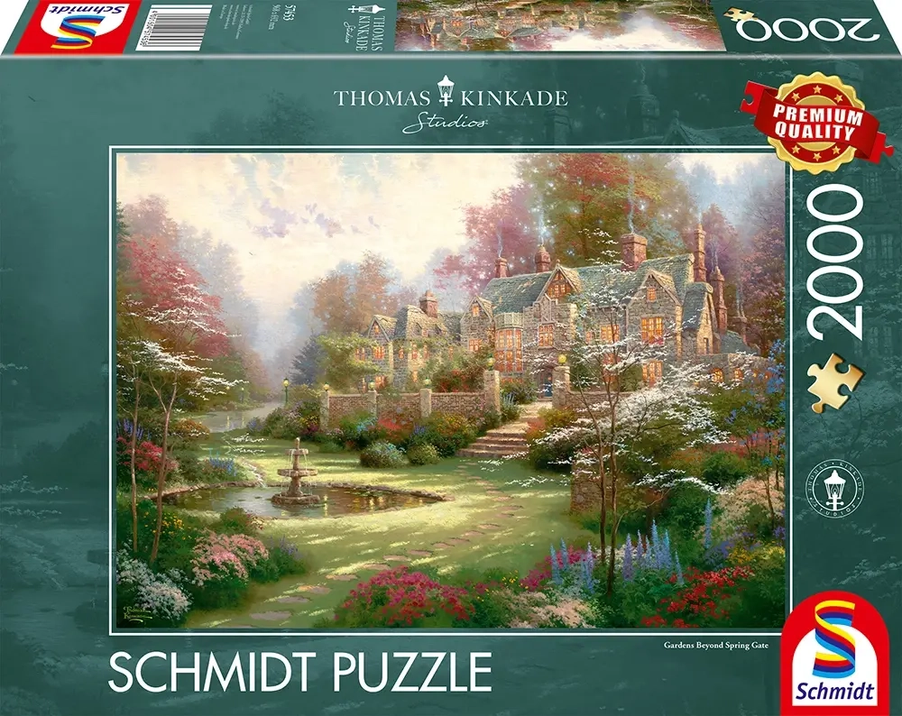Gardens Beyond Spring Gate - Thomas Kinkade Studios