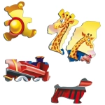 Rahmenpuzzle - Der Zirkuszug