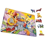 Rahmenpuzzle - Der Zirkuszug
