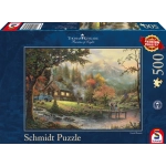 Idylle am Fluss - Thomas Kinkade