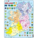 Politische Karte - Irland
