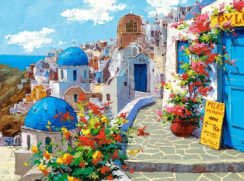 Spring in Santorini