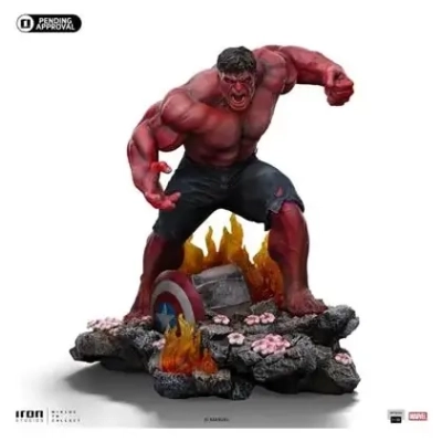 Marvel Red Hulk Captain America: Brave New World Art Scale 1/10