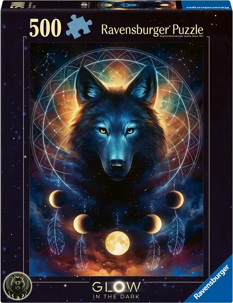 Leuchtender Wolf