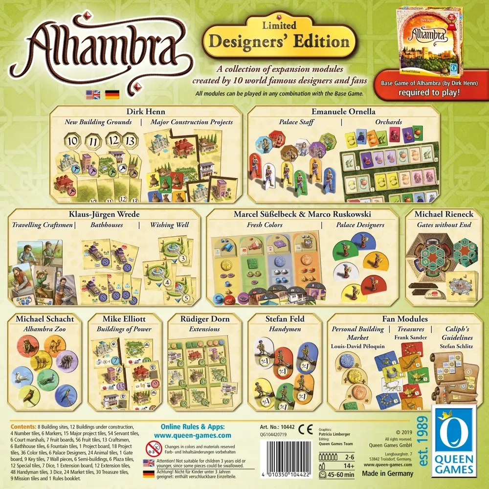 Alhambra - Designers Edition