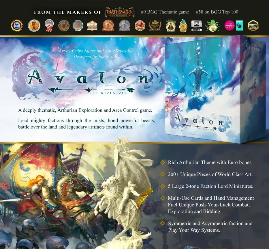 Avalon the Riven Veil - Retail Edition - EN