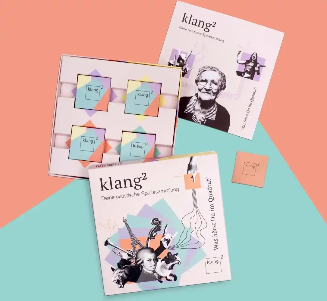 Klangquadrat Spielesammlung - QR Edition