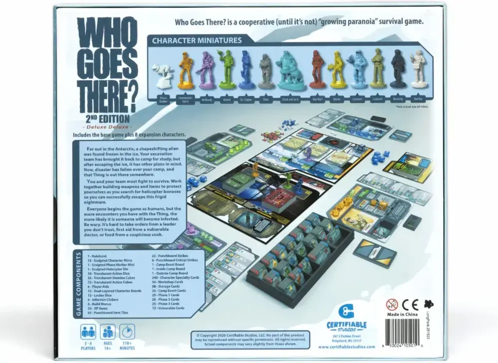 Who Goes There? - Deluxe Edition - Outpost Art - EN