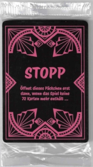 Ich habe fertig! - Ersatzkarten