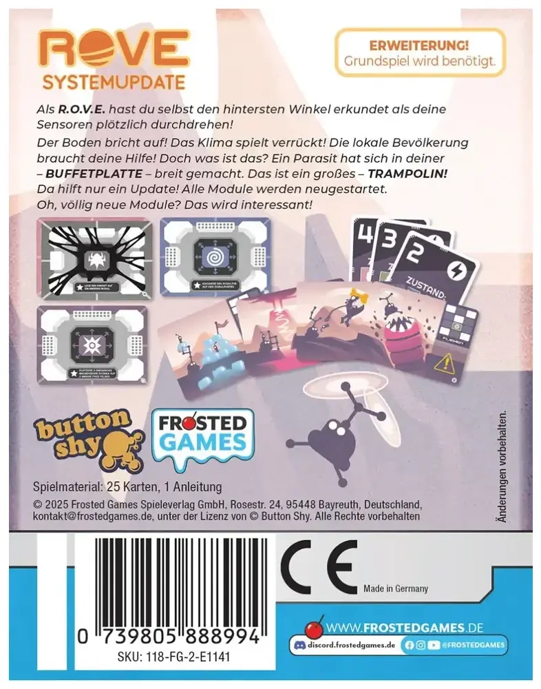 ROVE - Systemupdate - Erweiterung