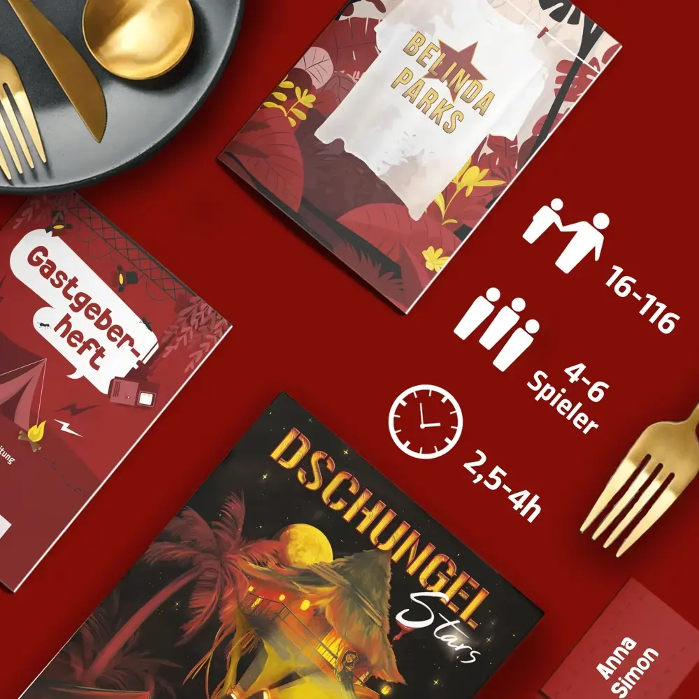 Mord bei Tisch: Dschungelstars