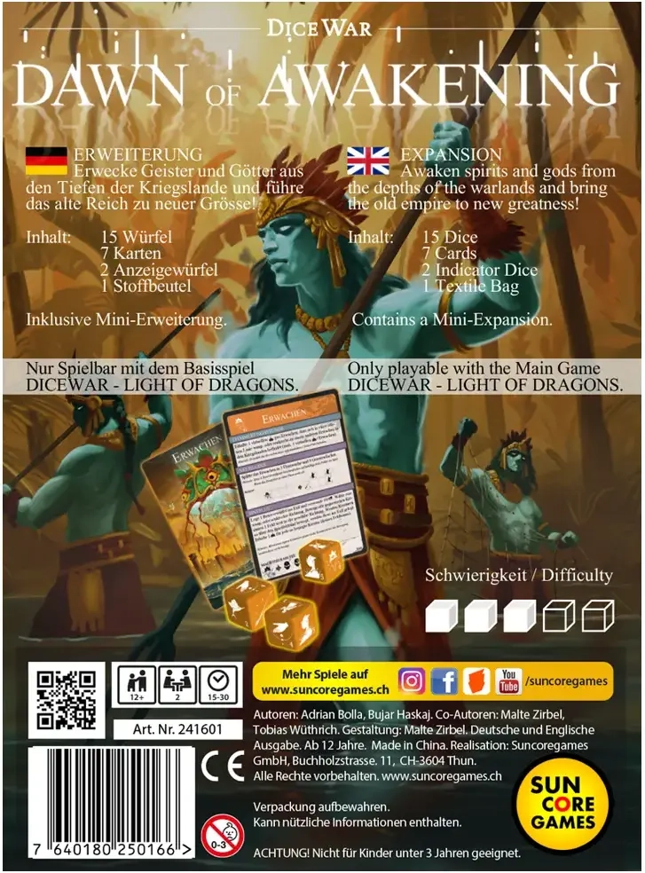 DiceWar - Dawn of Awakening - Erweiterung