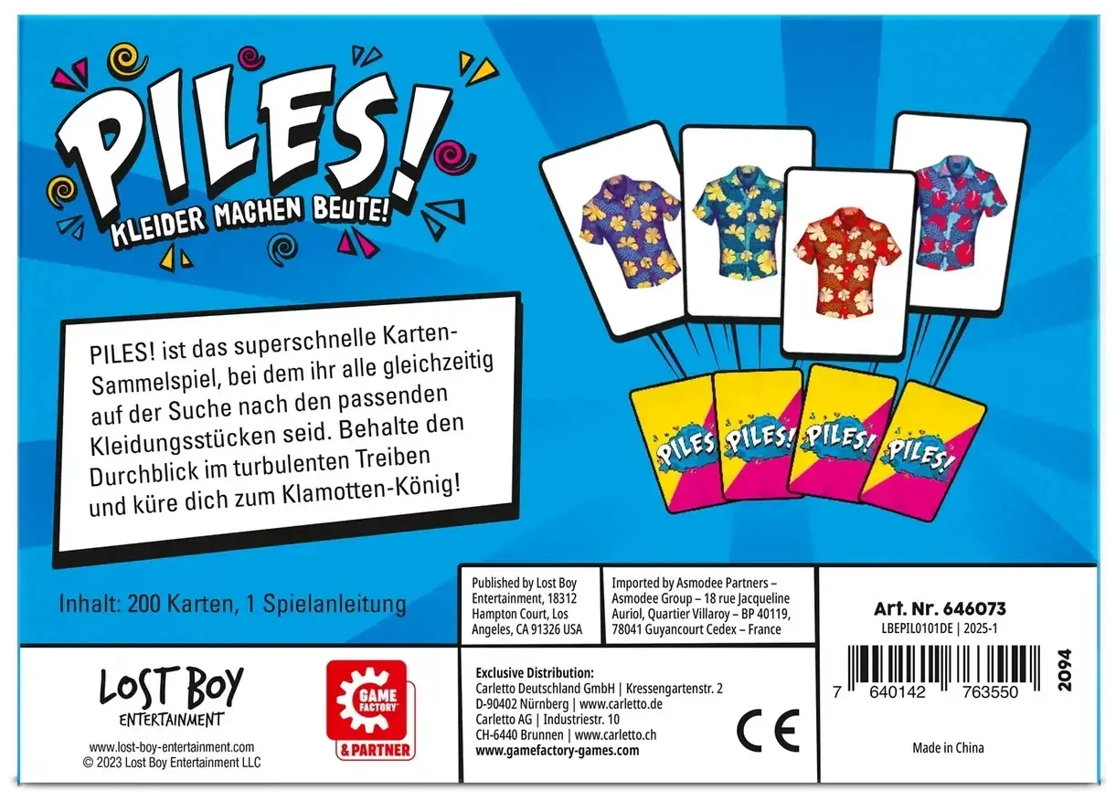 Piles: Kleider machen Beute!