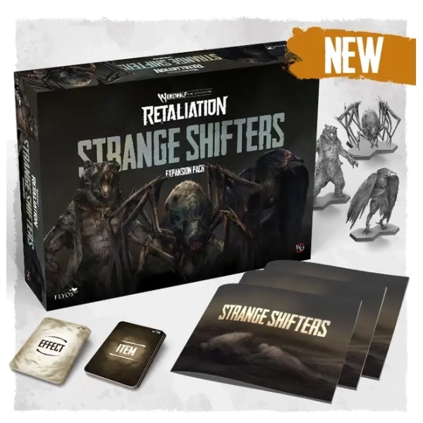 Werewolf The Apocalypse Retaliation - Strange Shifters - Expansion - EN