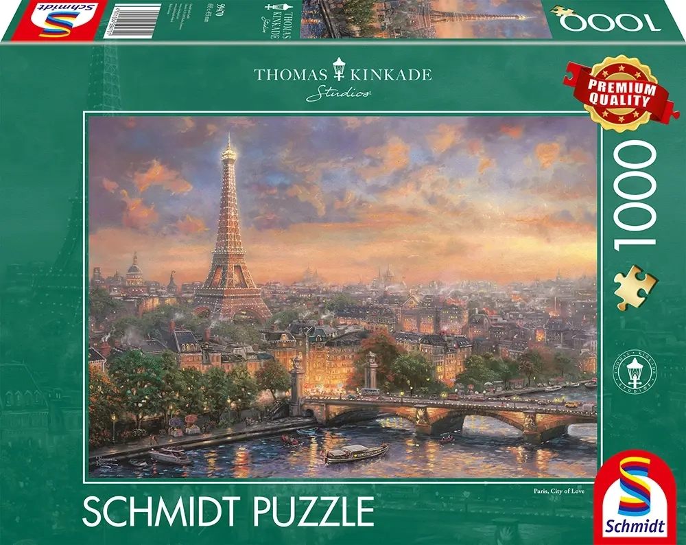 Thomas Kinkade - Paris, Stadt der Liebe