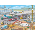 Baustelle am Flughafen