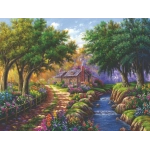 Cottage am Fluss - Arturo Zarraga