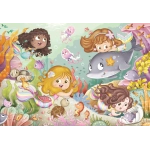Kleine Feen und Meerjungfrauen