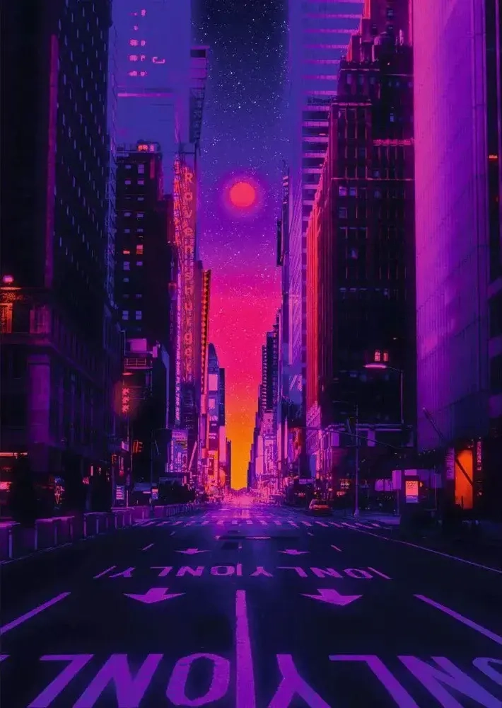 New York in Neon